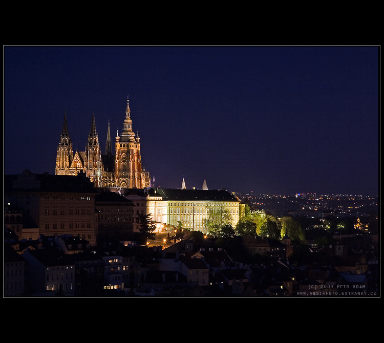 Pražský hrad večer